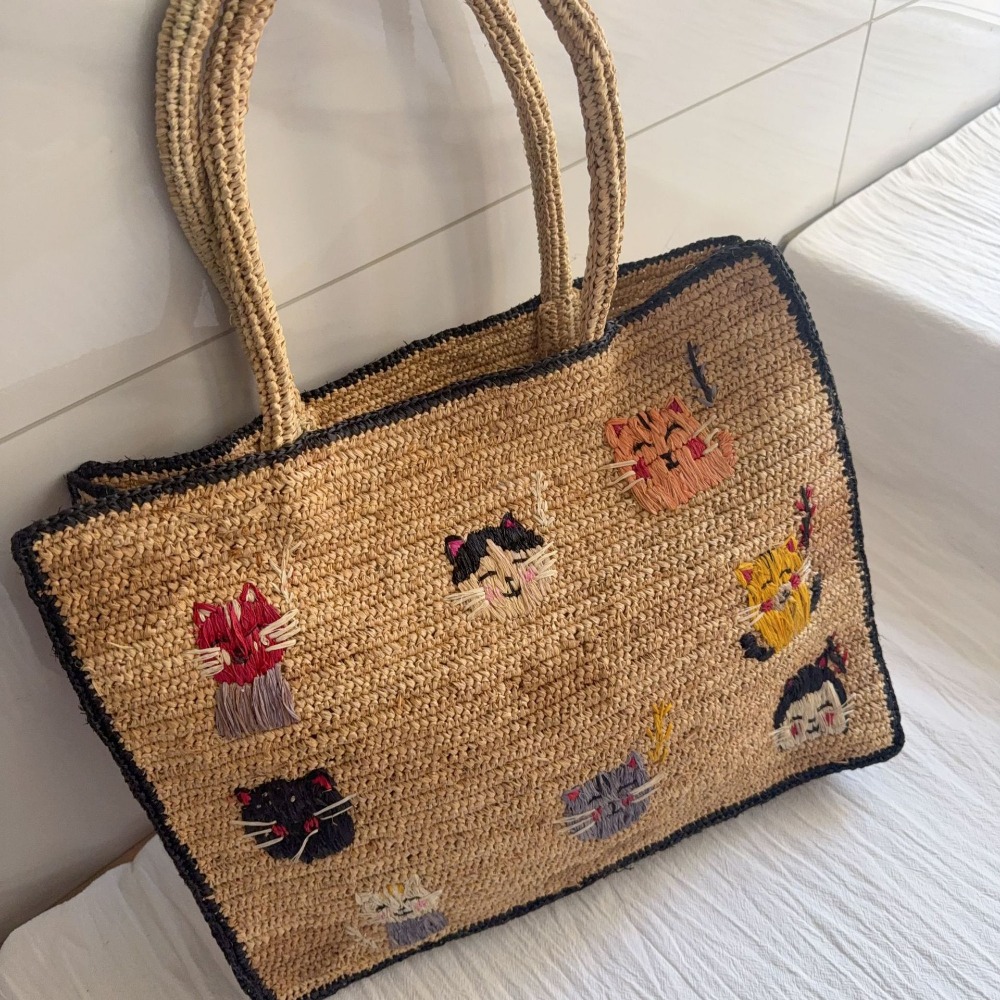 2026 New Raffia Woven Shoulder - Women'S Raffia Bags 评论和价格