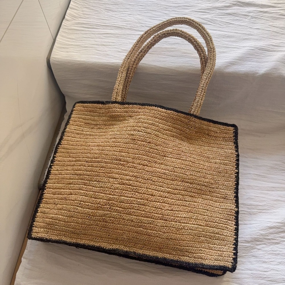2026 New Raffia Woven Shoulder - Women'S Raffia Bags 评论和价格