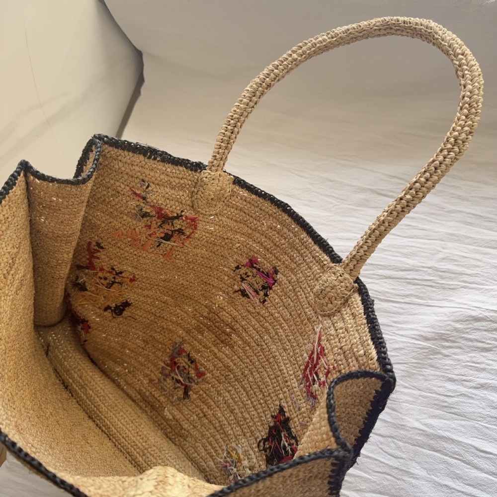 2026 New Raffia Woven Shoulder - Women'S Raffia Bags 评论和价格