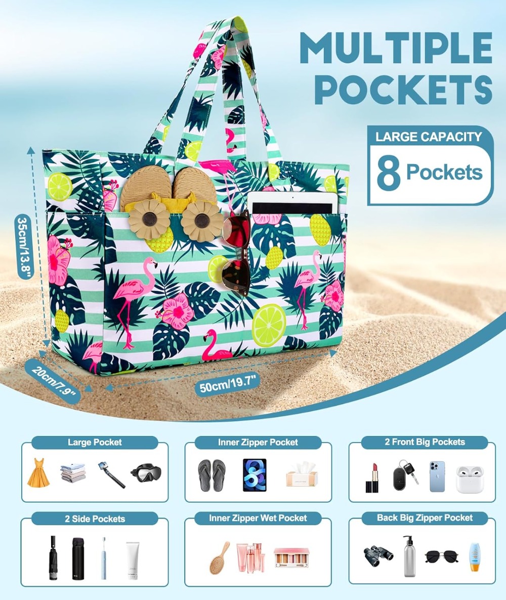 Extra Large Beach Bag Waterpro - Women Bags Waterproof 评论和价格