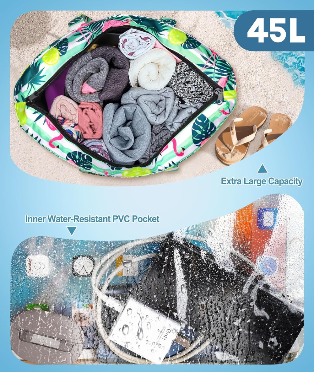Extra Large Beach Bag Waterpro - Women Bags Waterproof 评论和价格
