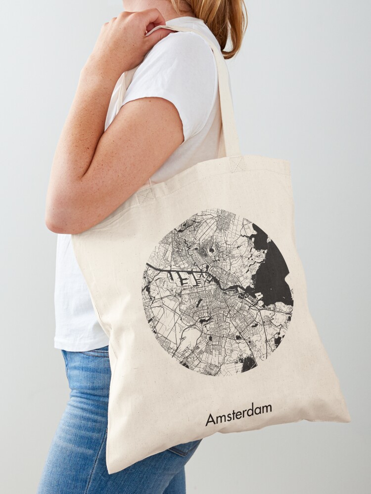 Amsterdam City minimal Map (Ne - Women Bags Netherlands 评论和价格