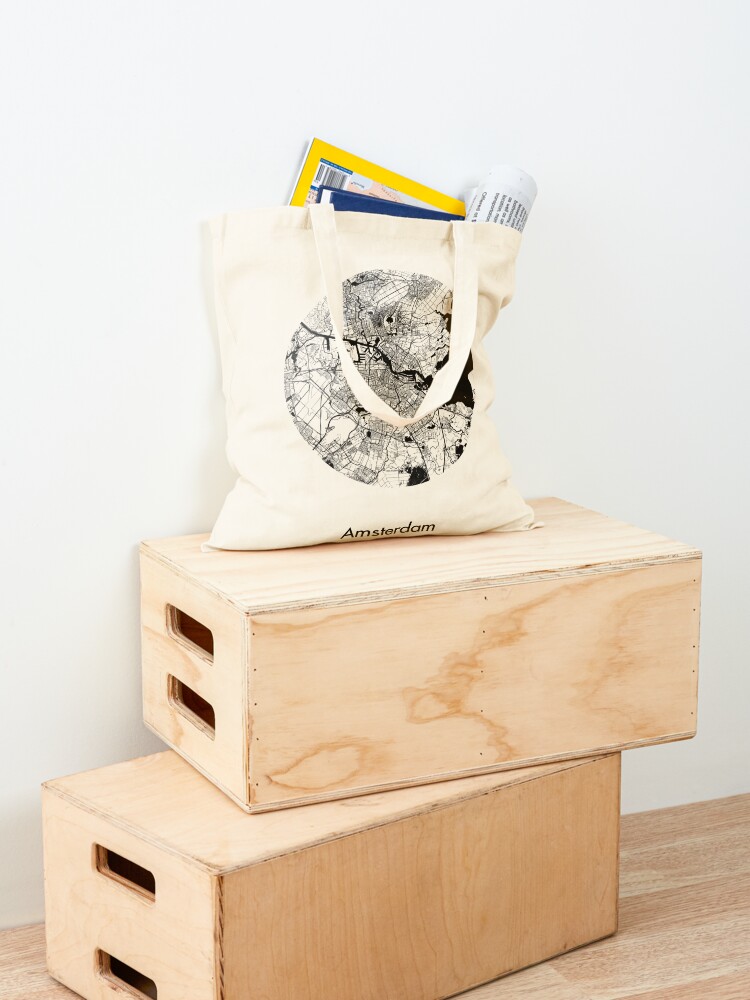 Amsterdam City minimal Map (Ne - Women Bags Netherlands 评论和价格