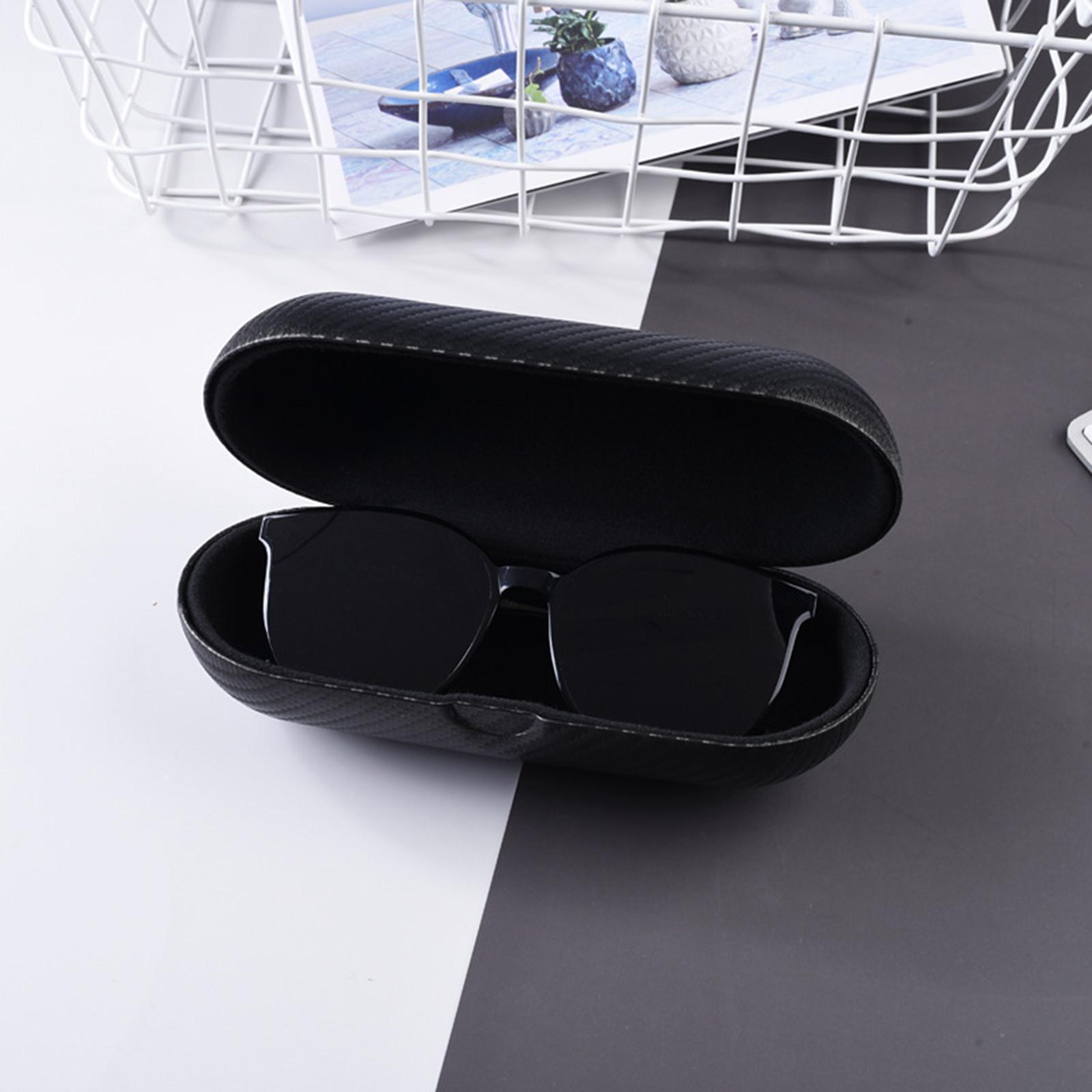 Sunglasses Hard Case PU Leathe - Box Bag Rigid 评论和价格