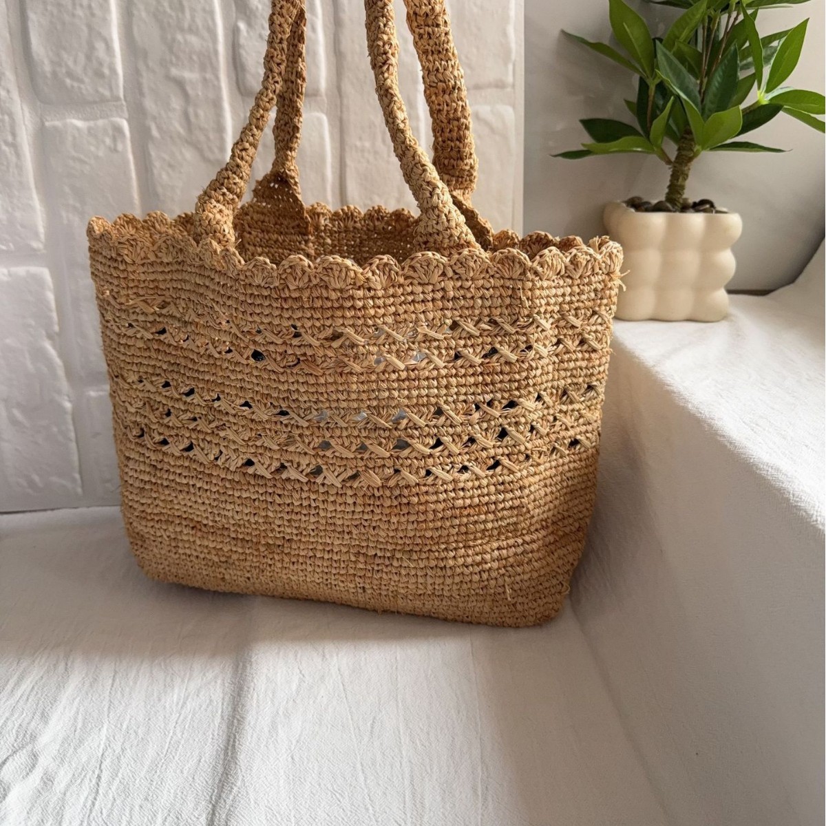 Sunmmer Raffia Straw Bag Hollo - Women'S Raffia Bags 评论和价格