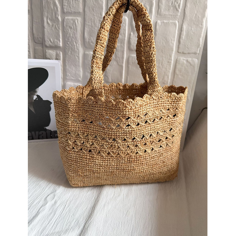 Sunmmer Raffia Straw Bag Hollo - Women'S Raffia Bags 评论和价格