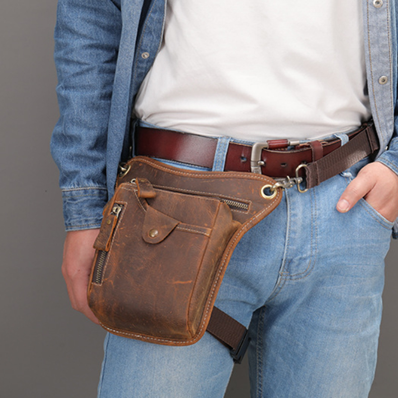Vintage Pu Leather Waist Pack  - Women'S Retro Bags 评论和价格