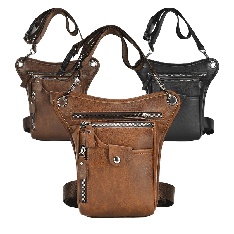 Vintage Pu Leather Waist Pack  - Women'S Retro Bags 评论和价格