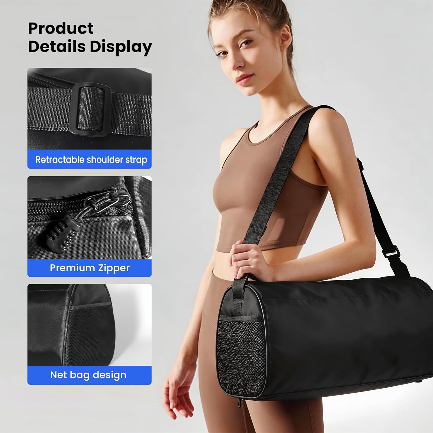 Small Lightweight Duffel Bag f - Women Bags Waterproof 评论和价格