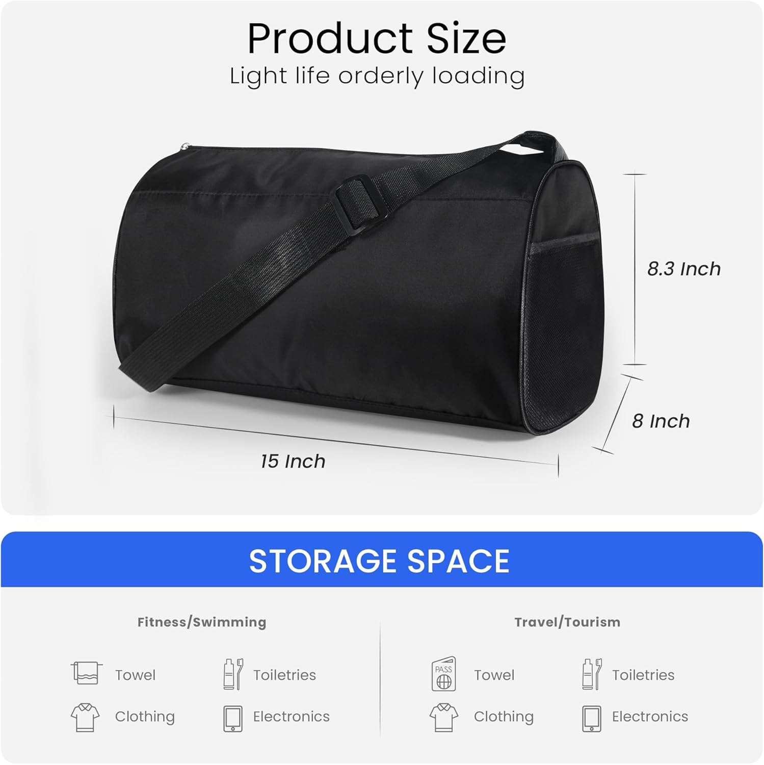 Small Lightweight Duffel Bag f - Women Bags Waterproof 评论和价格