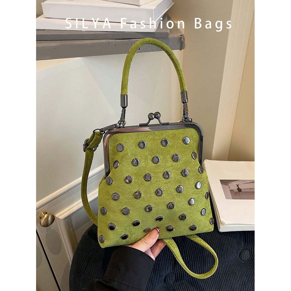 Autumn Winter New Retro Suede  - Women'S Retro Bags 评论和价格