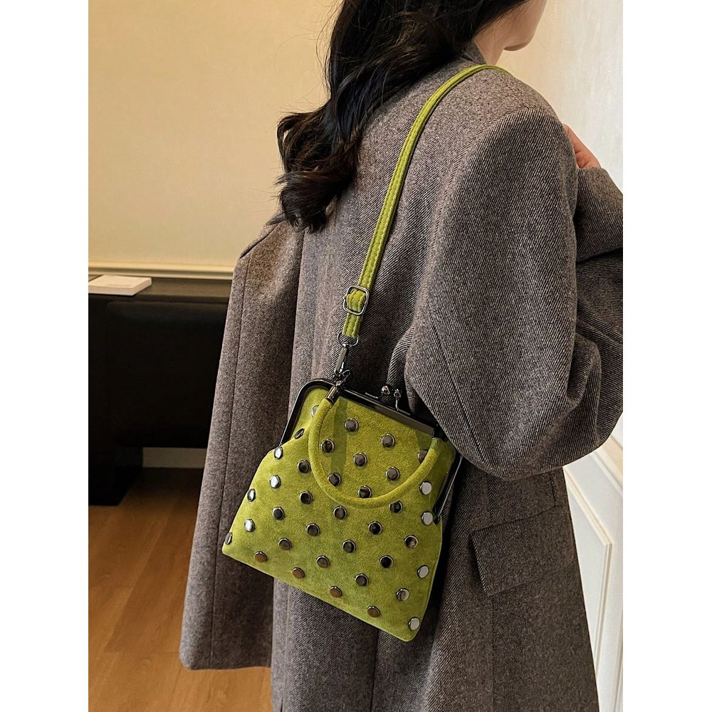 Autumn Winter New Retro Suede  - Women'S Retro Bags 评论和价格