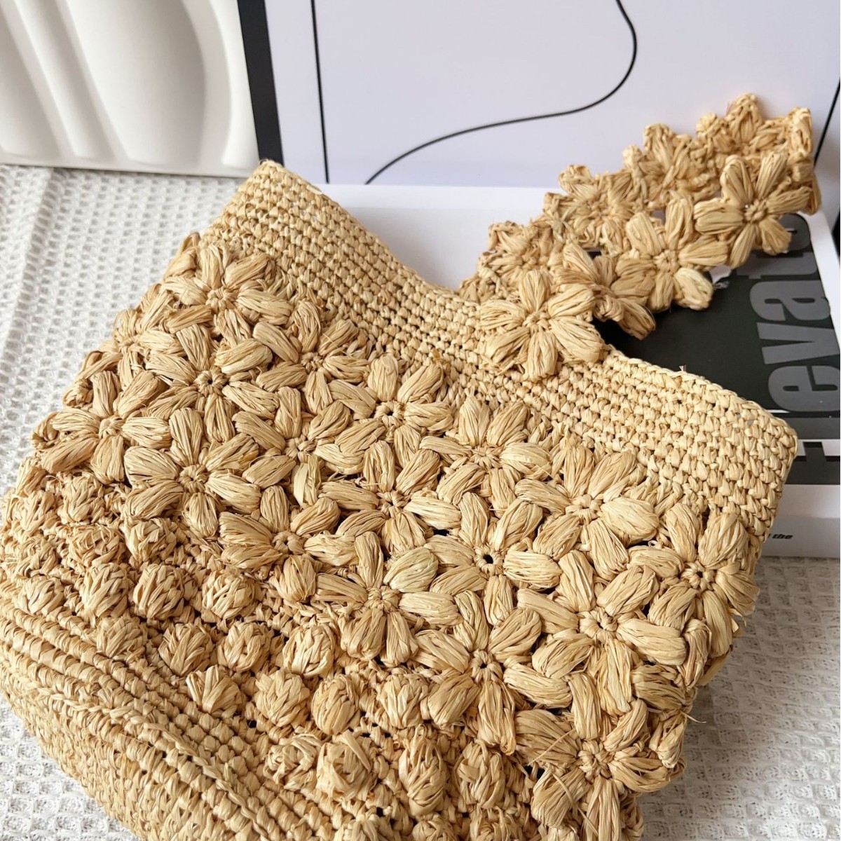 Women Summer Raffia Woven Buck - Women'S Raffia Bags 评论和价格