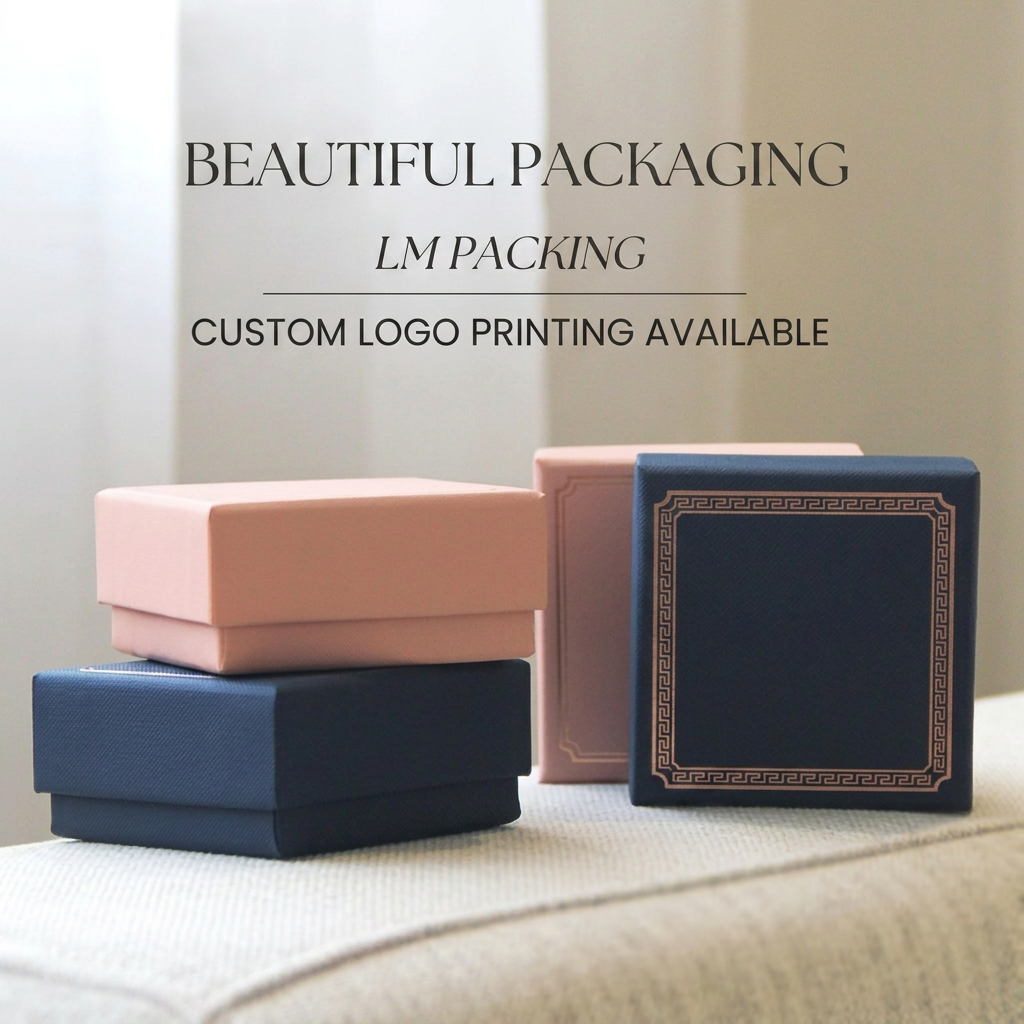 Square Vintage Paper Jewelry G - Box Bag Rigid 评论和价格