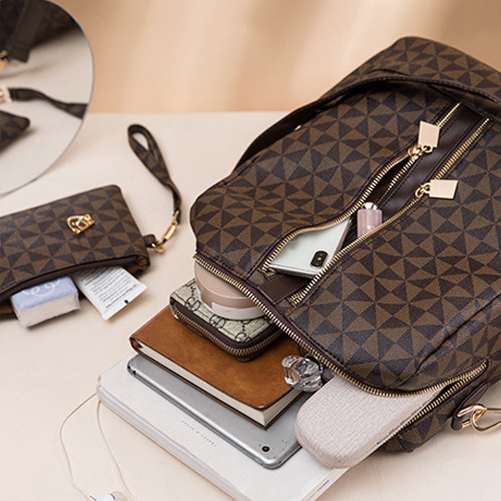 2pcs Backpack And Handbag Set, - Women Bags Offers 评论和价格