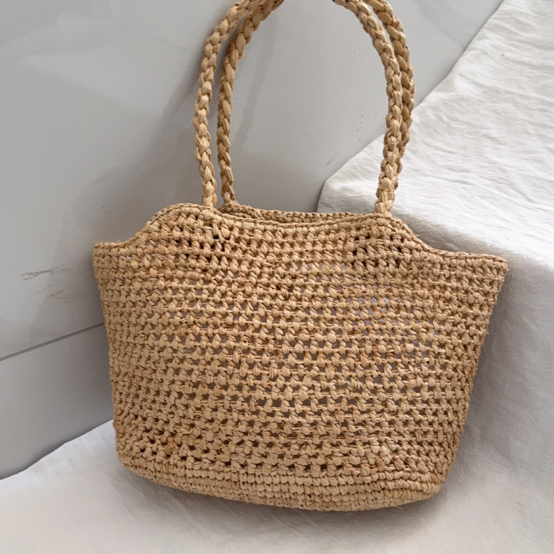Fashion High Quality Handmade  - Women'S Raffia Bags 评论和价格